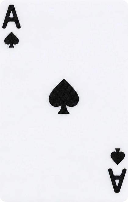 Ace of Spades card cover
