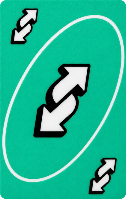Reverse card cover